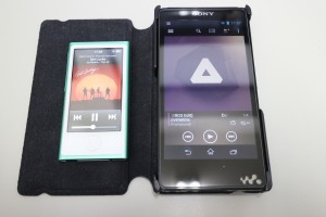 NW-F886 & iPod nano 7th