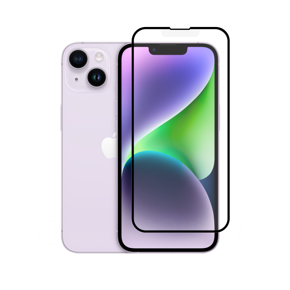 iPhone 14 (6.1インチ) 用 アンチグレア ガラスフィルム - CROSS FOREST